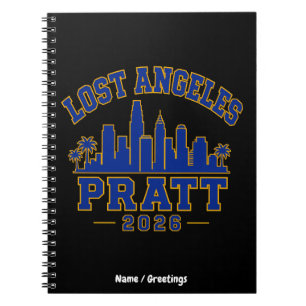 Verloren Angeles Pratt 2026 Skyline Varsity Retro Notizblock