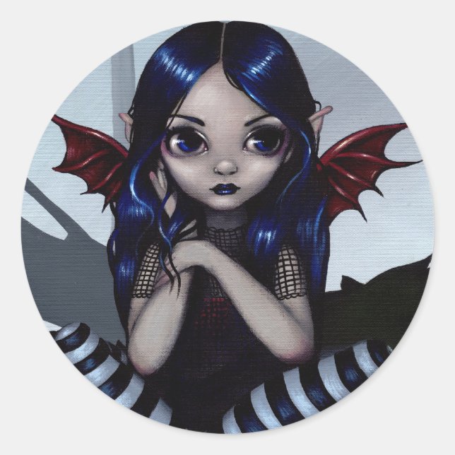 "Verloren....but not least"-Aufkleber Runder Aufkleber (Vorderseite)