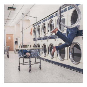 verloren im Laundromat Poster