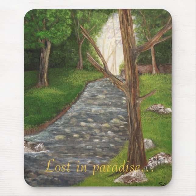 Verloren im Paradies… Mousepad (Vorne)