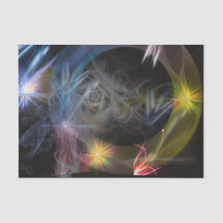 Verloren im Raum Seidenpapier