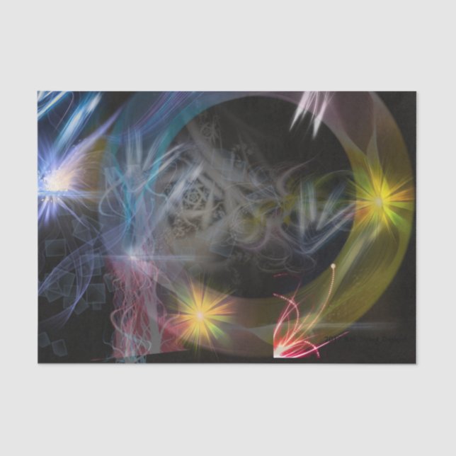 Verloren im Raum Seidenpapier (Vorderseite)