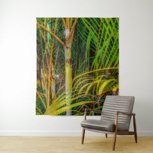 Verloren in Areca Palms Tapestes Wandteppich