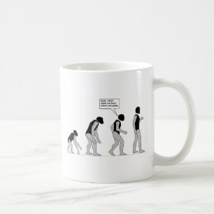 Verloren in der Evolution Tasse