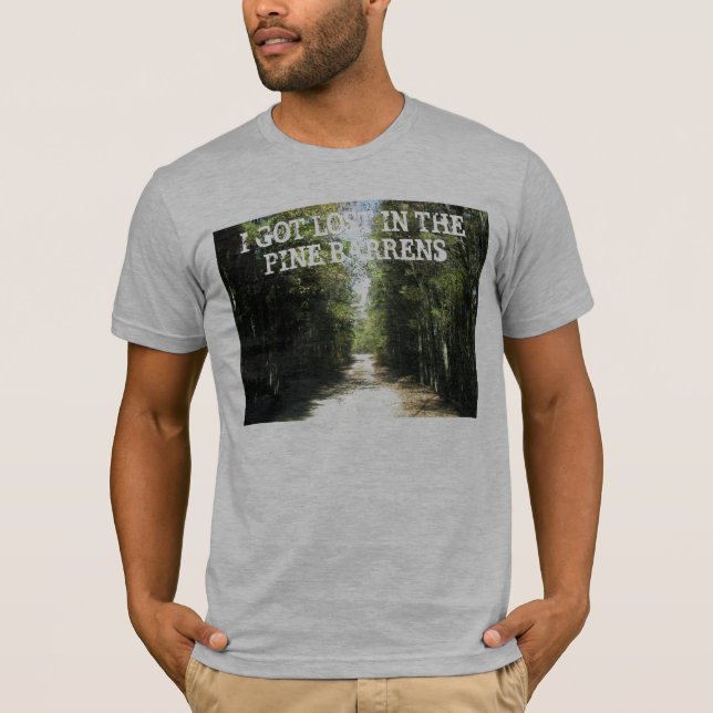 Verloren in der Kiefer Barrens T-Shirt (Vorderseite)