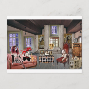 VERLOREN IN DOLLAND POSTKARTE