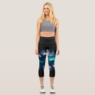 Verloren in einer Welt der Träume und Berge Capri Leggings