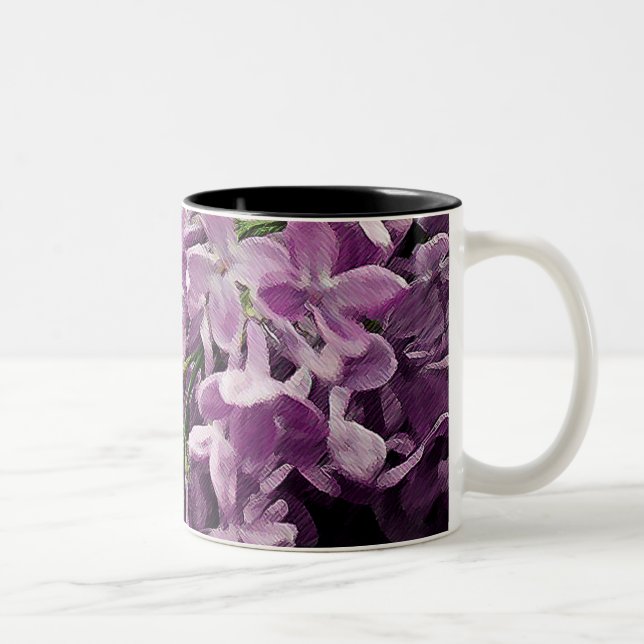 Verloren in Lilac Zweifarbige Tasse (Rechts)
