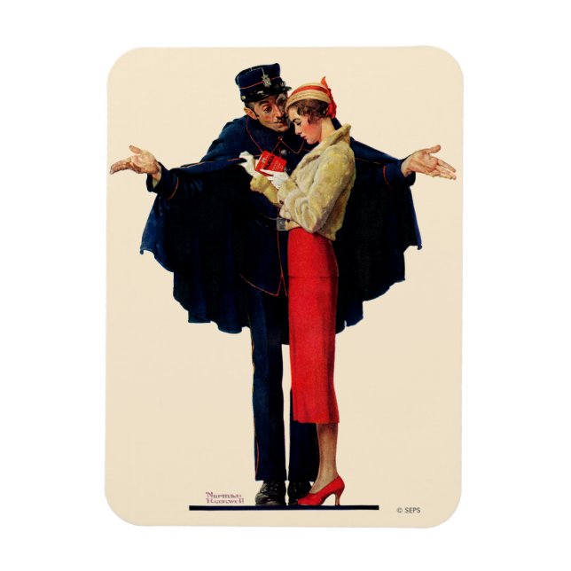 Verloren in Paris Magnet (Vertikal)