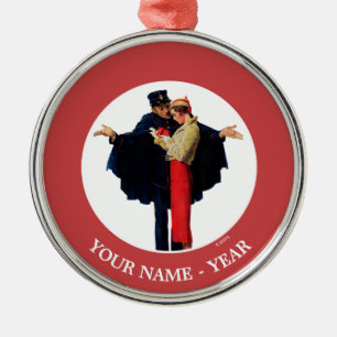 Verloren in Paris Ornament Aus Metall