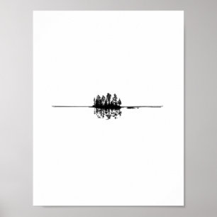 Verloren: Montana Treeline Poster