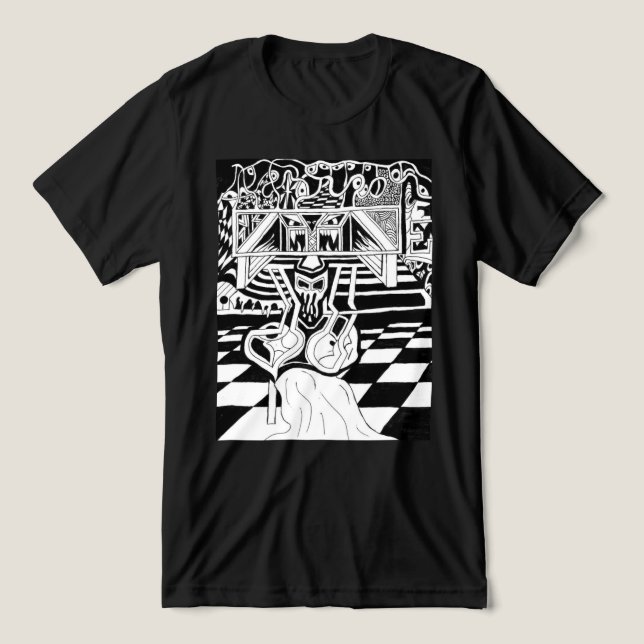 Verlorene Babys Tri-Blend Shirt (Design Vorderseite)