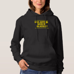 Verlorene Brille, die ich nicht sehen kann, wie Ku Hoodie