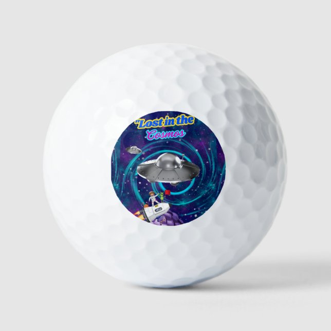 VERLORENE COSMOS GOLFBALL (Vorderseite)