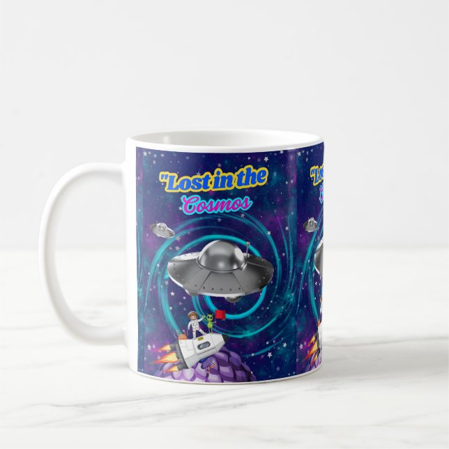 VERLORENE COSMOS KAFFEETASSE (Links)