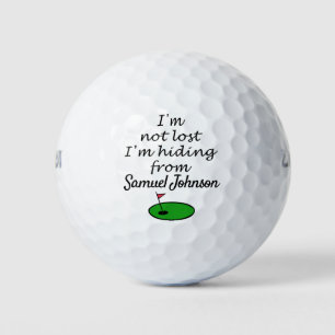 Verlorene Golfbälle Witze Anpassbar