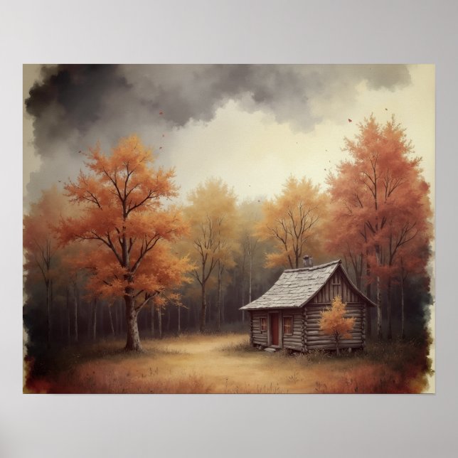 Verlorene Herbsttage Poster (Vorne)