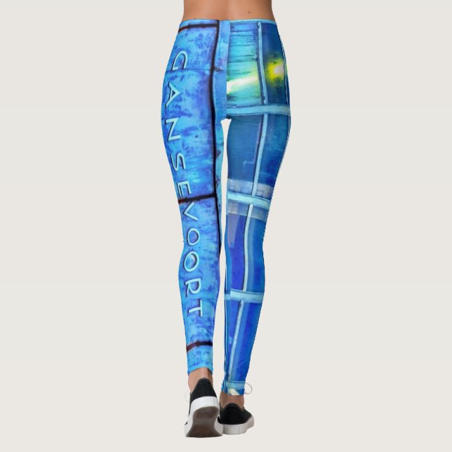 Verlorene Infrastruktur-Leggings Leggings (Rückseite)