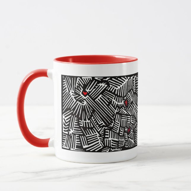 Verlorene Liebe-Kaffee-Tasse Tasse (Links)