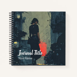 Verlorene Schatten Journal — Benutzerdefinierter N Notizbuch