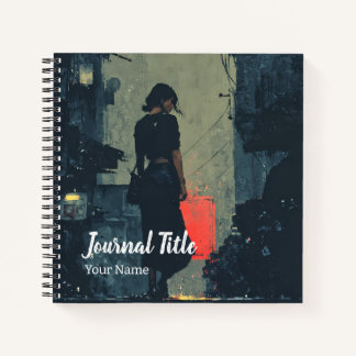 Verlorene Schatten Journal — Benutzerdefinierter N Notizbuch