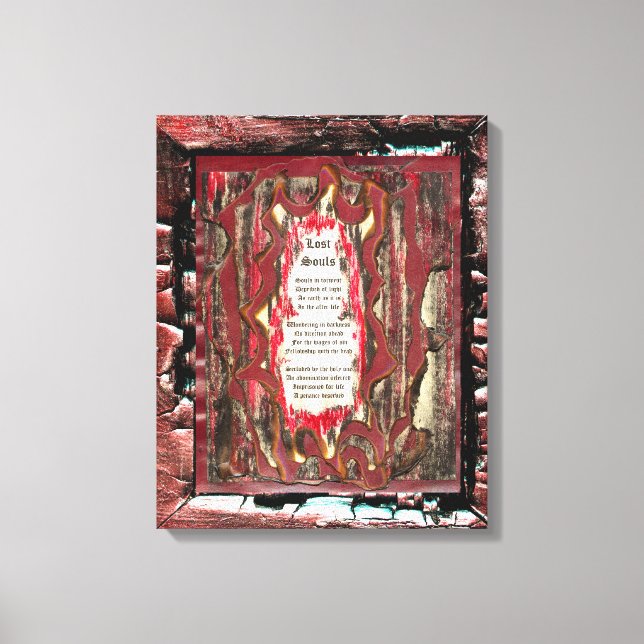 Verlorene Soule Leinwanddruck (Vorderseite)