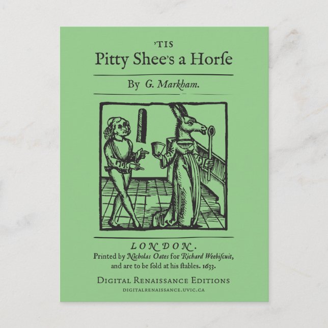 verlorene Stücke #1 Postkarte (Vorderseite)