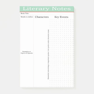 Verlorene Tools für das Schreiben von Literaturhin Post-it Klebezettel