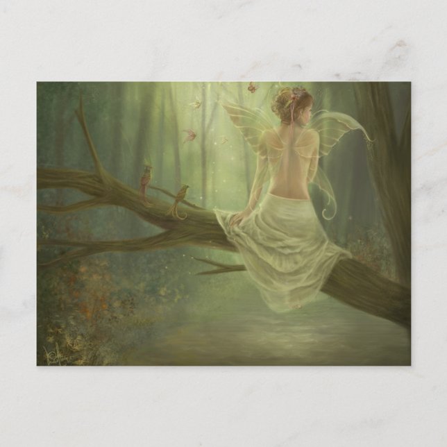 Verlorene Tränen Postkarte (Vorderseite)