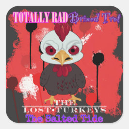 Verlorene Trotters 2024 Quadratischer Aufkleber