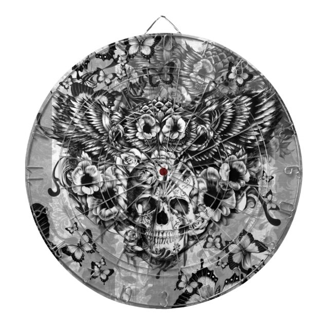 Verlorene und gefundene, Blumeneule mit dem Dartscheibe (vorne)