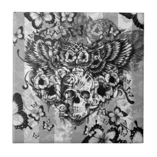 Verlorene und gefundene, Blumeneule mit dem Fliese