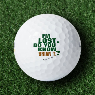 verlorener Golfball