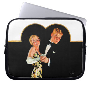 Verlorener Hosenträger Laptopschutzhülle