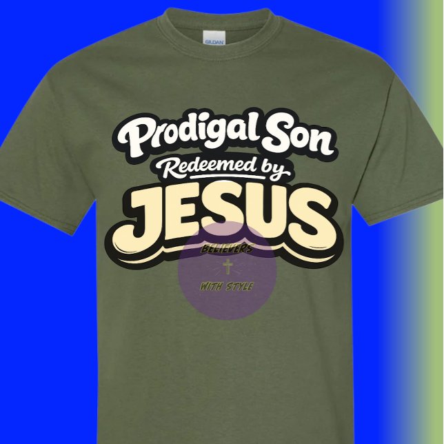 Verlorener Sohn - Erlöst durch JESUS T-Shirt (Von Creator hochgeladen)