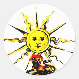 VERLORENES BUCH VON NOSTRADAMUS RUNDER AUFKLEBER