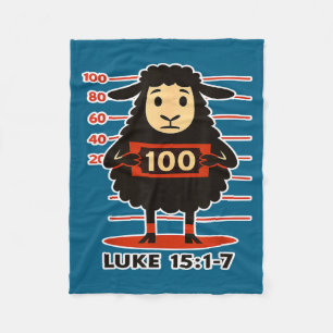 Verlorenes Schaf Lukas 15 1 Bibelvers Fleecedecke