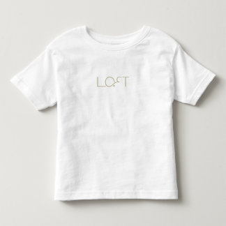 verlorenes süßes Design Kleinkind T-shirt