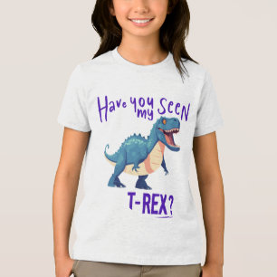 Verlorenes T-Rex - Dino Adventure T-Shirt Tri-Blend Shirt