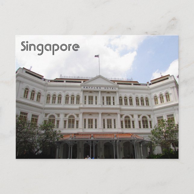 Verlosung Hotel singapore Postkarte (Vorderseite)