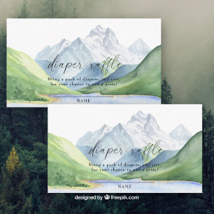 Verlosung von Terminkalendern Begleitkarte