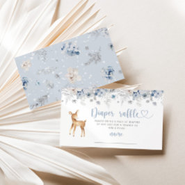 Verlosungskarte für das Winterwaldland Begleitkarte