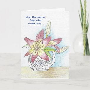 Verlust der Mama Sympathy Card Karte