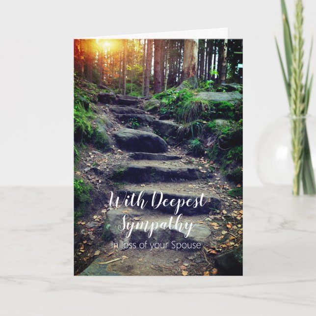 Verlust der Sympathiekarte des Ehegatten Karte (Vorderseite)