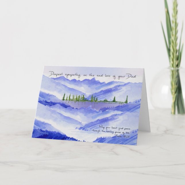 Verlust der Sympathiekarte des Vaters, Sympathieka Karte (Vorderseite)