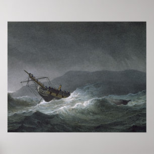 Verlust des Blanche, weg von Abrevack, am 4. März Poster