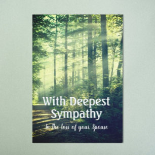 Verlust des Gekümmert Sympathieausweises Karte