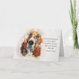 Verlust des Haustieres Hund (Basset Hound) Benutze Karte