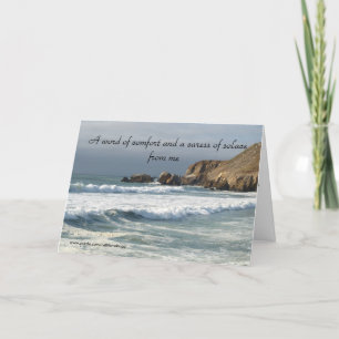 Verlust des Kindes, Beileidskarte Karte