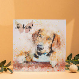 Verlust einer Hundekarte für Heimtiere Karte